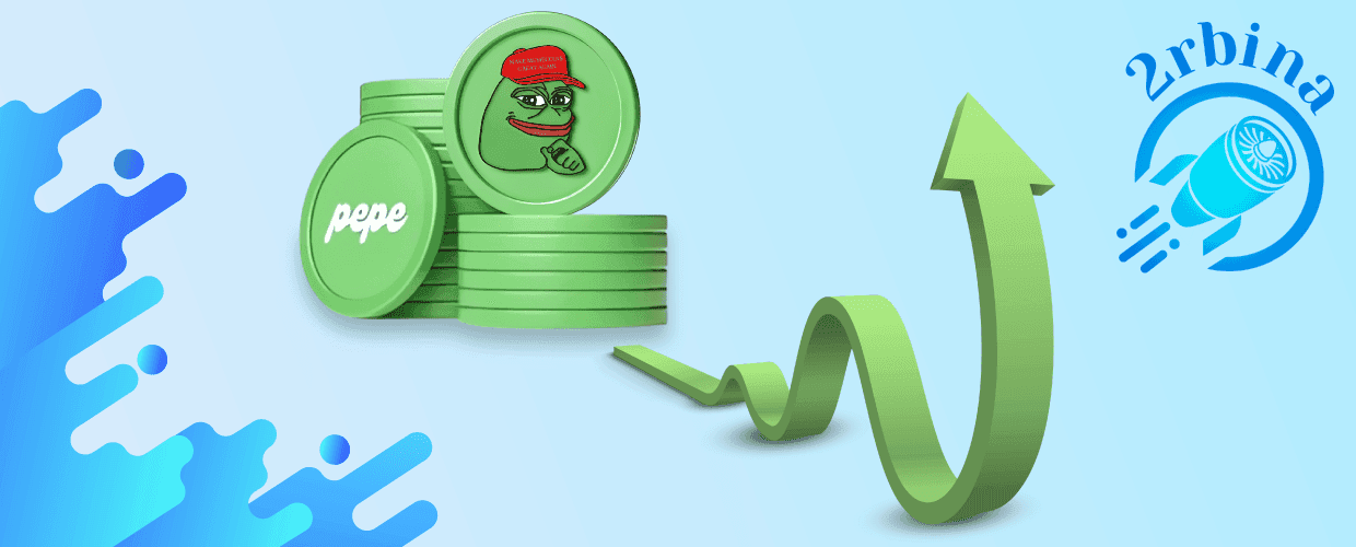 Memecoin PEPE added to the listing of the 2rbina service